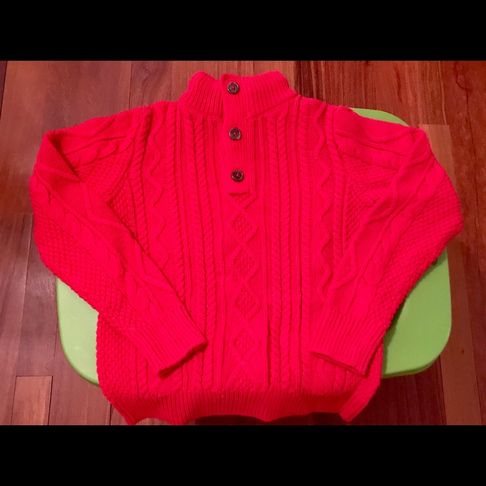 GAP cable knit Henley sweater